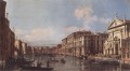 Vue du Grand Canal à San Stae Bernardo Bellotto Venise classique